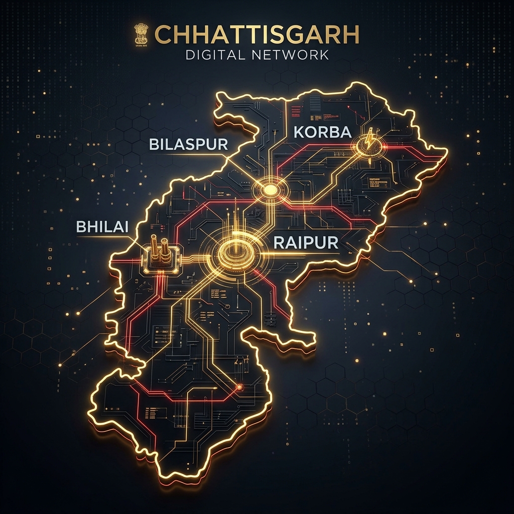 Chhattisgarh OOH Map Network